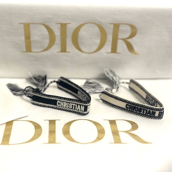 Christian Dior Bracelet Set: Black and white - Picture 1 of 1